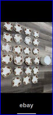 10 Royal Albert Old Country Roses 6-1/4 Bread Plates Round Vintage 1962 England