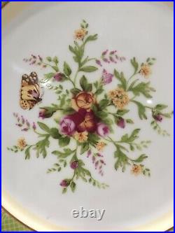 12 Buffet Pair Of Plates Old Country Roses Season Of Colour By Royal Albert New