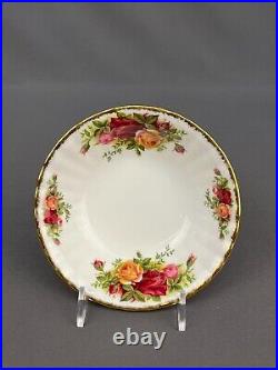 12 Vtg. Royal Albert Old Country Roses Fruit or Berry Bowls Mint and Unused