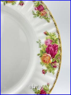 14 Dinner Plates Set Lot 1962 Royal Albert Old Country Roses England-EXCELLENT