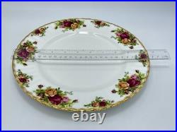 14 Dinner Plates Set Lot 1962 Royal Albert Old Country Roses England-EXCELLENT