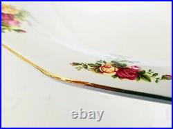 15 3/8'' Large Vintage 1962 Royal Albert Old Country Roses Bowl Fine Bone China