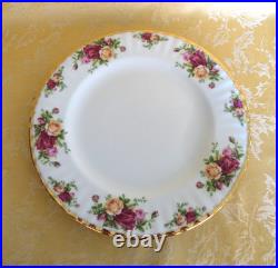 15 Pcs Royal Albert Old Country Roses Dinner Set