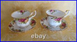 15 Pcs Royal Albert Old Country Roses Dinner Set