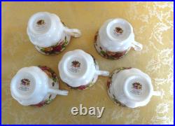 15 Pcs Royal Albert Old Country Roses Dinner Set