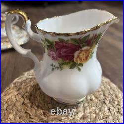 1962 Royal Albert Bone China England Old Country Roses 8 Place Settings 56 Pcs
