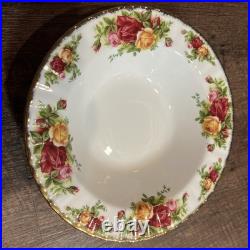 1962 Royal Albert Bone China England Old Country Roses 8 Place Settings 56 Pcs