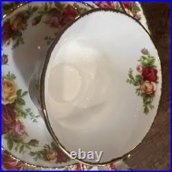 1962 Royal Albert Bone China England Old Country Roses 8 Place Settings 56 Pcs