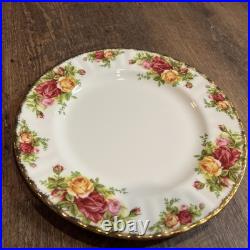 1962 Royal Albert Bone China England Old Country Roses 8 Place Settings 56 Pcs