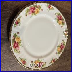 1962 Royal Albert Bone China England Old Country Roses 8 Place Settings 56 Pcs