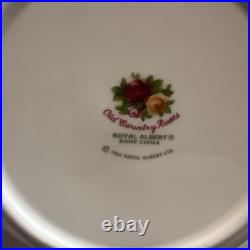 1962 Royal Albert Bone China England Old Country Roses 8 Place Settings 56 Pcs