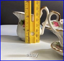 1962 Royal Albert Old Country Rose Victorian Style Child Tea Set For 2 (9 pc)