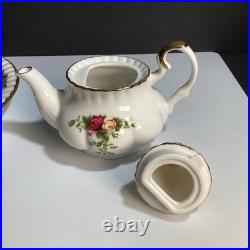 1962 Royal Albert Old Country Rose Victorian Style Child Tea Set For 2 (9 pc)