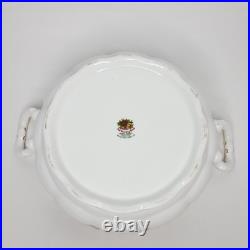 1962 Royal Albert Old Country Roses Bone China Covered Round Vegetable Dish 1962 Royal Albert Old Country Roses Bone China Covered Round Vegetable Dish