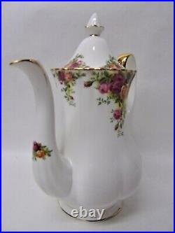 1962 Royal Albert Old Country Roses Coffee Pot Large Size u355