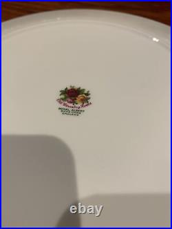 1962 Royal Albert Old Country Roses Dinner Plates Set Of 5
