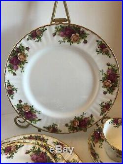 1962 Royal Albert Old Country Roses Service For 4