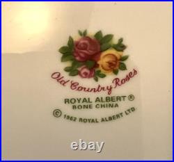 1962 Royal Albert Old Country Roses Tea Set Bone China 14 Pieces NEW