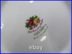 1962 Royal Albert Old Country Roses Teapot coffee pot creamer and Sugar lot set