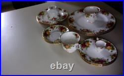 1963 Royal Albert Old Country Roses Lot of 16 Bone China pieces