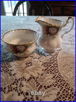 1969 Royal Albert Old Country Roses CELEBRATION 31pcs. Tea Set RARE! Teapot