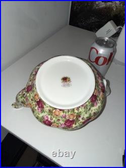 1999 Royal Albert Old Country Roses CHINTZ TEAPOT, Read Description