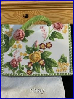 2001 Royal Albert Old Country Rose Seasons Of Color Birdhouse Cookie Jar Rare