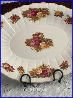 2007 Royal Albert Old Country Roses turkey shaped platter(SALE)