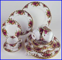 20 PC SET 4 PLACE SETTING Royal Albert Old Country Roses vintage ENGLAND reduced