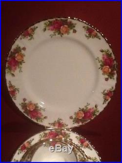 20 Pc Set Royal Albert China Old Country Roses Service For Four