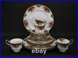20 Pc Set Royal Albert Old Country Roses Bone China 5 Piece Place Settings for 4 20 Pc Set Royal Albert Old Country Roses Bone China 5 Piece Place Settings for 4