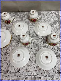 20 Piece Set -Old Country Roses Royal Albert Bone China 4 Place Settings