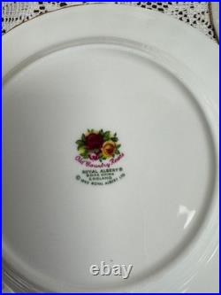 20 Piece Set Royal Albert Old Country Roses 5 Piece Place Setting, Set of 4
