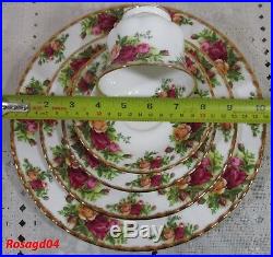 (20) Royal Albert Old Country Roses 20 Piece Place Setting Service For 4 England