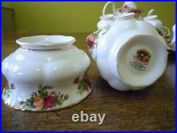21 PC ROYAL ALBERT OLD COUNTRY ROSES BOXED TEA SET 2nds Q BRAND NEW ENGLISH