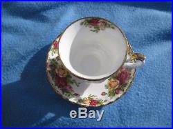 21 Piece Vintage Royal Albert OLD COUNTRY ROSES Tea Set English Fine Bone China