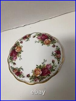 (2 Pieces) Royal Albert Old Country Roses Teapot with Tile