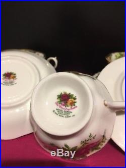 3 x Royal Albert Old Country Roses Avon Tea Cups and Saucers Side Plates Trios
