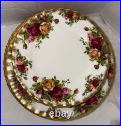 48 Pc Royal Albert Old Country Roses Service For 8-6 Piece Place Setting EUC