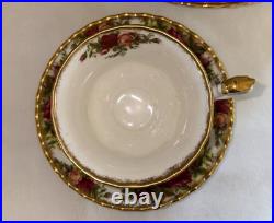 48 Pc Royal Albert Old Country Roses Service For 8-6 Piece Place Setting EUC