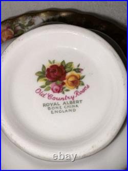 48 Pc Royal Albert Old Country Roses Service For 8-6 Piece Place Setting EUC