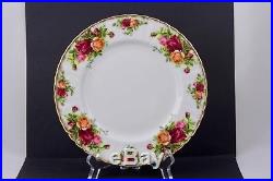 4 Five Piece Place Setting Royal Albert China Old Country Roses 20 Pieces #1-min