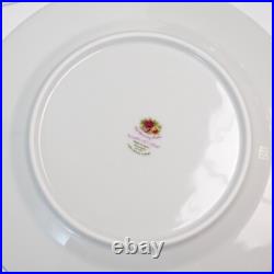 (4) ROYAL ALBERT Plates OLD COUNTRY ROSES Seasons Of Colour Japan Butterfly RARE