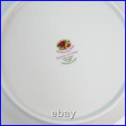 (4) ROYAL ALBERT Plates OLD COUNTRY ROSES Seasons Of Colour Japan Butterfly RARE