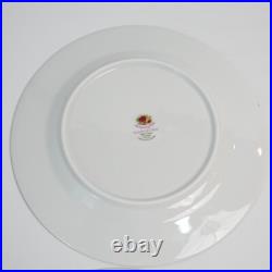 (4) ROYAL ALBERT Plates OLD COUNTRY ROSES Seasons Of Colour Japan Butterfly RARE