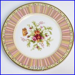 (4) ROYAL ALBERT Plates OLD COUNTRY ROSES Seasons Of Colour Japan Butterfly RARE