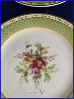 (4)Royal Albert Old Country Roses Seasons of Colour Spring B & B/Dessert Plate