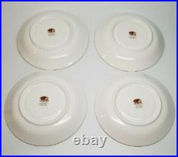 4 x Royal Albert Old Country Roses LARGE BREAKFAST CUP & SAUCER Sets