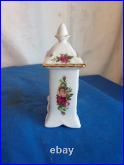 5Royal Albert Old Country Roses China 22K Gold Trim Quartz Mantle ClocksAS IS 5Royal Albert Old Country Roses China 22K Gold Trim Quartz Mantle ClocksAS IS