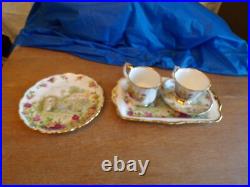 5-Pc Royal Albert Old Country Roses Celebration of the Old Country Roses Gardens